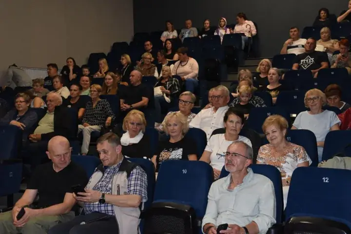 Sala kinowo-teatralna MOK podczas wydarzenia, fotografia z galerii ośrodka